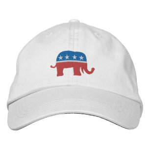 Brodée Patriotique républicain / Casquette électoral par