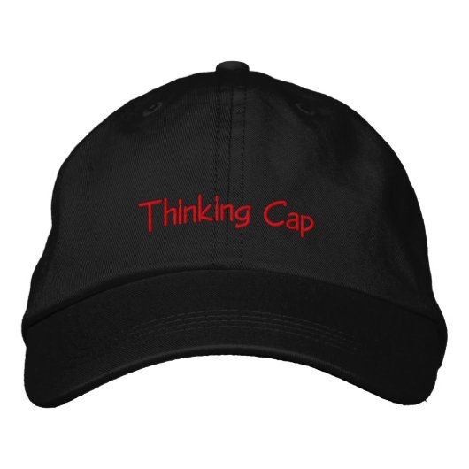 Brodée Penser Casquette (Devant)