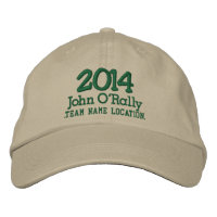 Personnaliser Casquette 2014 Votre nom Votre jeu