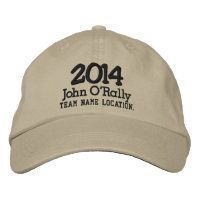 Personnaliser Casquette 2014 Votre nom Votre jeu