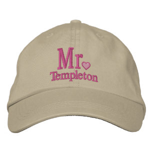 Brodée Personnaliser M. & Mme Embroidery Casquette brodé