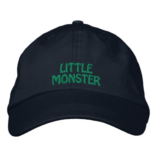 Brodée Petit monstre Halloween Casquette brodé (Devant)