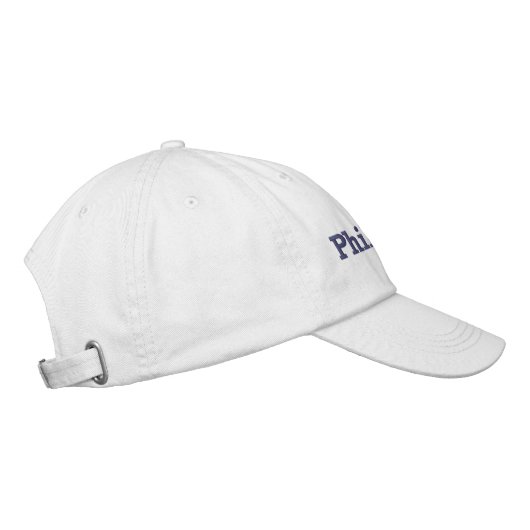 Brodée Philippine Pride Casquette avec lettre design (Droite)