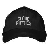 Brodée "Physique du nuage" Casquette brodé (Devant)