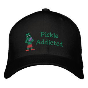 Brodée Pickle accro Casquette brodé.