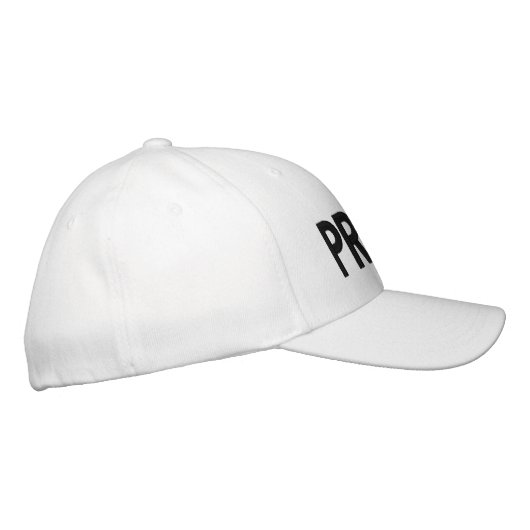 Brodée PJ's PRESS - Casquette brodé (Droite)