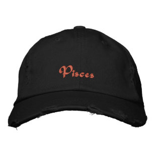 Brodée Poissons Zodiac Brodé Casquette / Casquette