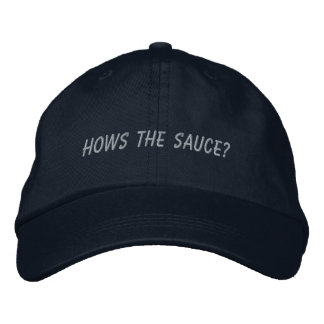 Brodée Pouvez la sauce ? Casquette
