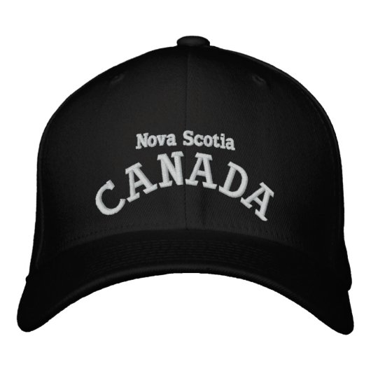 Brodée Provinces du Canada - Casquette brodé (Devant)