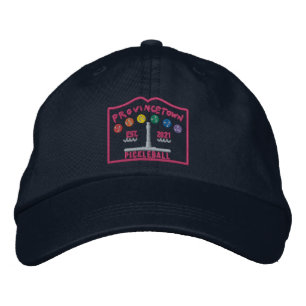 Brodée Ptown Pickleball EMBROIDEE casquette foncé