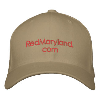 Brodée RedMaryland.com Casquette de baseball