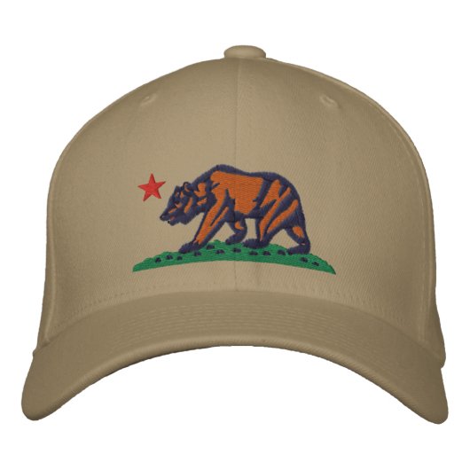Brodée RÉPUBLIQUE DE CALIFORNIE PORTER Casquette essentie (Devant)