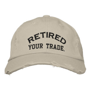 Brodée Retiré personnalisez-le ! Casquette brodé