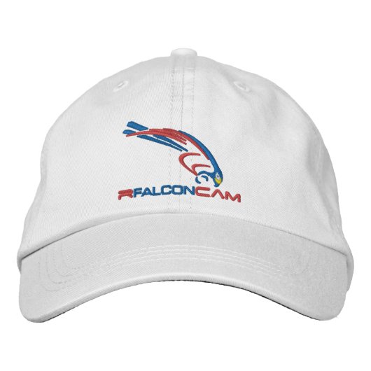 Brodée RFalconcam Logo Casquette - Tous les styles et tou (Devant)