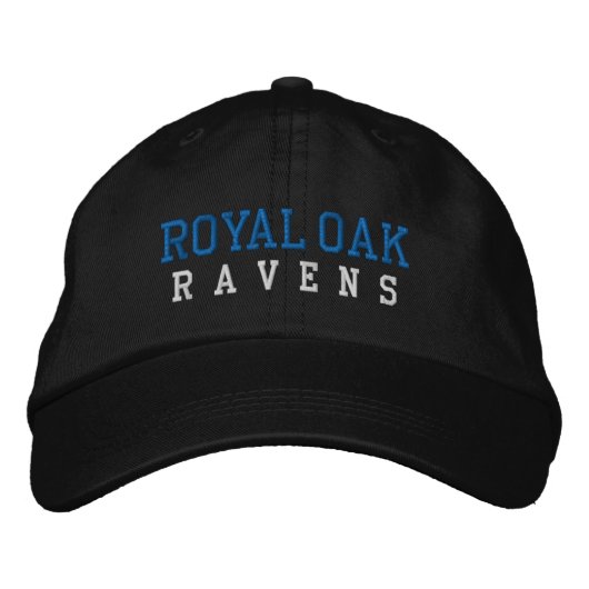 Brodée Royal Oak High School Casquette de baseball brodé (Devant)