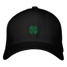 Saint Patrick's Day Broderie Clover Casquette masc