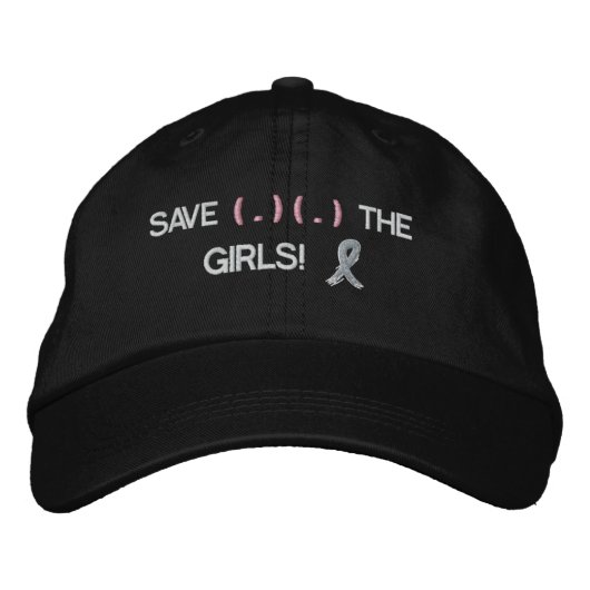 BRODÉE SAUVER LE CASQUETTE DES FILLES (Devant)