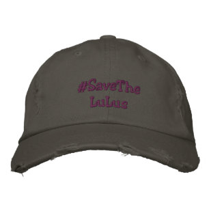 Brodée #SaveTheLuLus Casquette