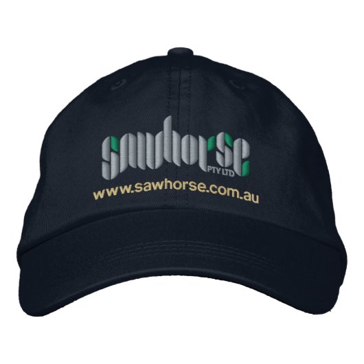Brodée Sawhorse casquette (Devant)