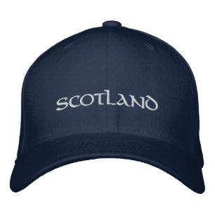 Brodée Scotland casquette - un souvenir écossais de quali