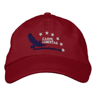 Brodée Seize Liberty casquette RED