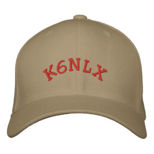 Brodée Signal d'appel radio amateur Casquette 2
