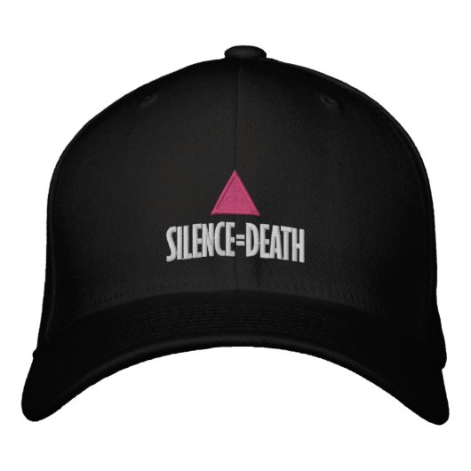 Brodée Silence = casquette de la mort (Devant)