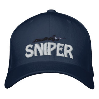 Brodée Sniper casquette casquette personnalisable