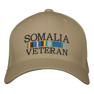 Brodée SOMALIE, casquette VÉTÉRAN