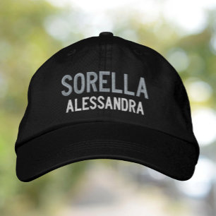 Brodée Sorella (SISTER) personnalisée Brodé Casquette Cas