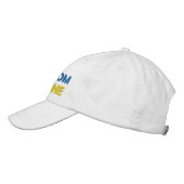 Brodée Soutenez l'Ukraine Casquette brodé Casquette de ba (Gauche)