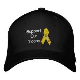 Brodée Soutenez nos troupes Casquette brodé