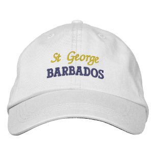 Brodée St George, Barbade Casquette de baseball brodé