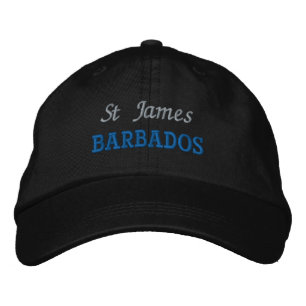 Brodée St James, Barbade Casquette de baseball brodé
