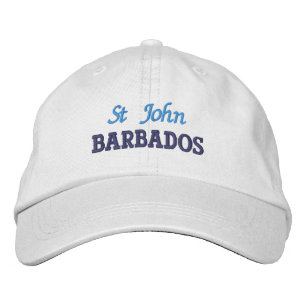 Brodée St John, Barbade Casquette de baseball brodé