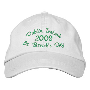 Brodée St Patrick's Day à Dublin casquette