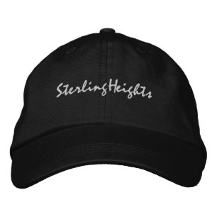 Brodée Sterling Heights Michigan Casquette de baseball br