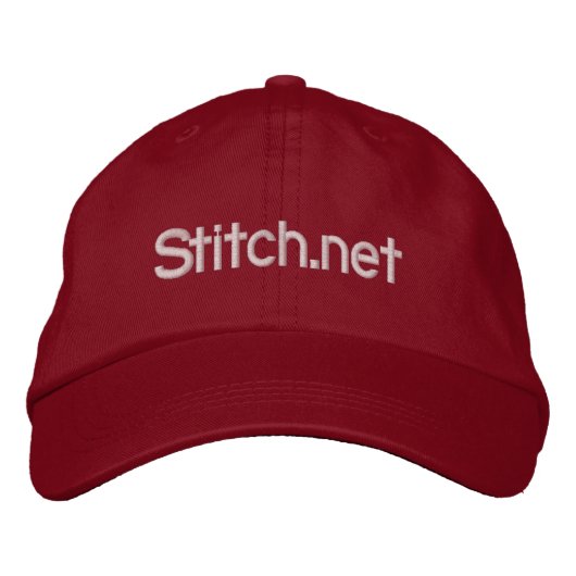 Brodée Stitch.net Casquette de baseball (Devant)