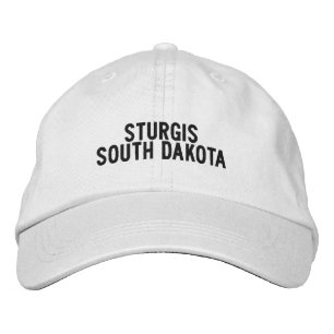 Brodée Sturgis Casquette du Dakota du Sud