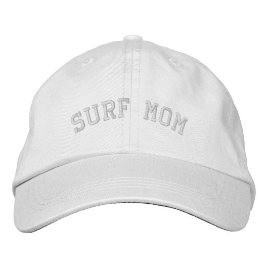 Brodée Surf Maman Casquette brodé (Devant)