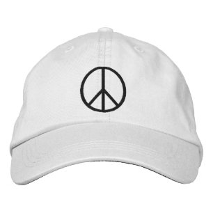 Brodée Symbole de la paix Casquette brodé