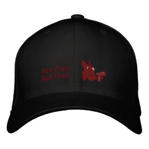 Brodée Tambour rouge - Casquette brodé