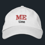 Brodée Temps MOI Cust. Casquette brodé texte<br><div class="desc">Avec beaucoup de gens à la maison, il est difficile d'avoir du temps pour vous-même. Ce Casquette VOUS aide à exprimer, à tout le monde, que vous avez besoin d'un peu de Temps pour vous-même : un peu de temps-temps Mettez le Casquette sur votre tête! Mettez-le lorsque vous êtes à...</div>