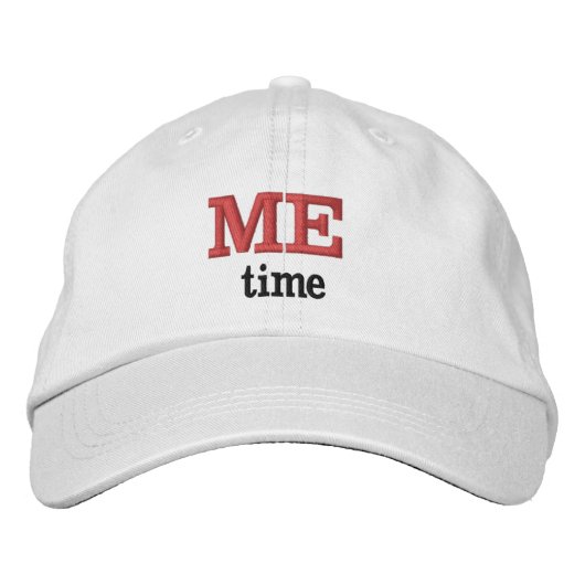 Brodée Temps MOI Cust. Casquette brodé texte (Devant)