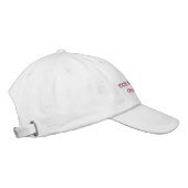 Brodée Texte commercial rose brodé sur Casquette (Droite)