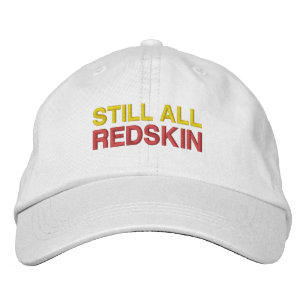 BRODÉE TOUJOURS TOUS REDSKIN BASEBALL CASQUETTE EMBROIDÉE
