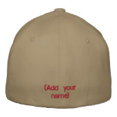 Brodée Trou de golf en un Casquette (Dos)