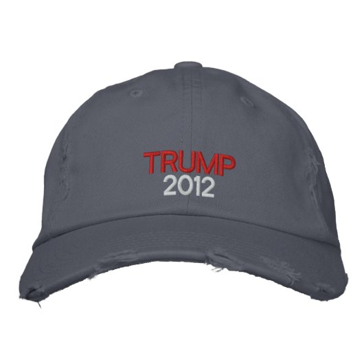 Brodée Trump 2012 Casquette brodé (Devant)