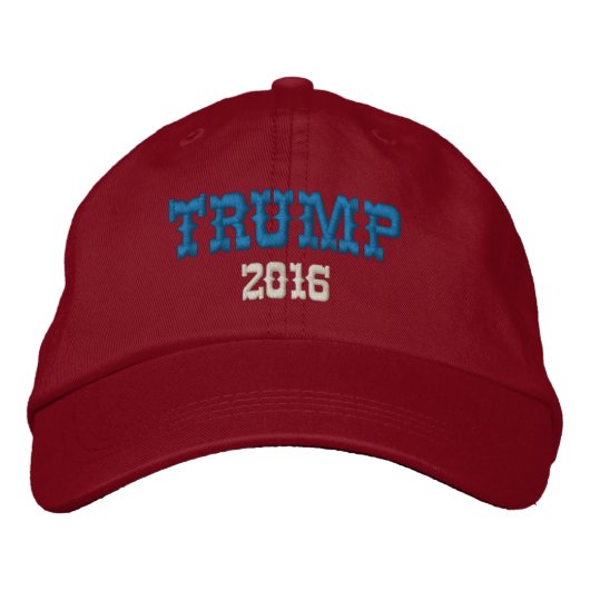 Brodée TRUMP 2016 - Casquette brodé (Devant)
