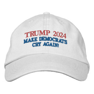 Brodée TRUMP 2024 EXCLUSIVE Rendre Casquette aux démocrat